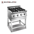 Mesa Top x Série Cozinha Gas Range 6 Burner With Cabinet